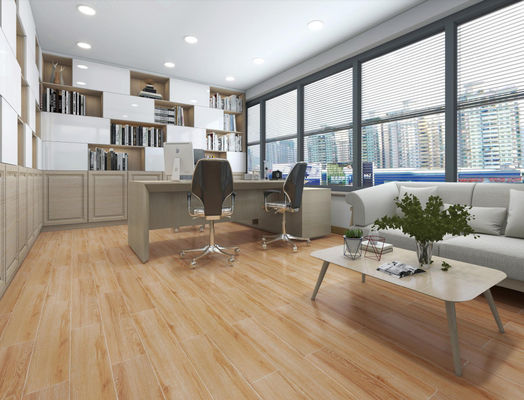 satın al 150x900mm Mat Ahşap Porselen Fayanslar, Haki Kahverengi Ten Rengi çevrimiçi üretim