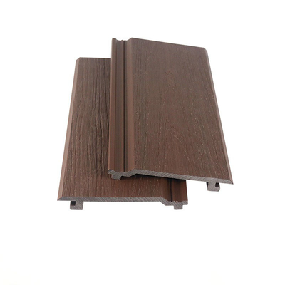 satın al Dış Cephe Kaplaması için Alev Geciktirici WPC Duvar Paneli 145x20.5mm çevrimiçi üretim