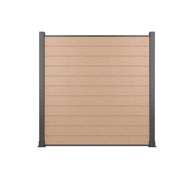 satın al Villa Çit Avlu Ahşap Plastik Panel Bahçe Balkon Teras Bölme Için Koyu Gri 170x24mm çevrimiçi üretim