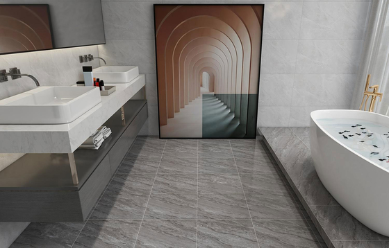 satın al Firebrick 400x400mm Camlı Matt İçerisi Konuk Odası İçin Seramik Rustik Kelepçeler Ve Yemek Odası İçin Şık Zemin Kelepçeleri çevrimiçi üretim
