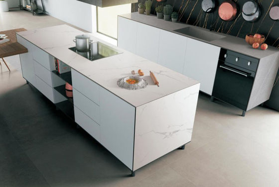 satın al Gri Mat Sinterlenmiş Taş Plaka 1600x3200x12mm Tam Vücut Kil çevrimiçi üretim