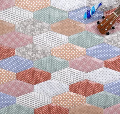 satın al AAA Sınıfı 10x20cm Eğimli Ekmek Duvar Fayansları, İç Mekan Kullanımı İçin çevrimiçi üretim