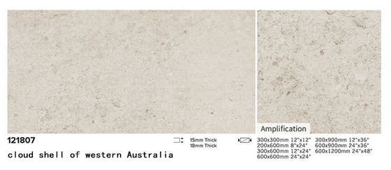 satın al Açık Sarı ve Gri Dayanıklı ve Kullanım Dayanıklı 1200x600x18mm Porselen Zemin Taşları Bahçe ve Avlu için çevrimiçi üretim