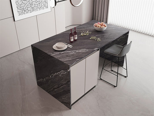 satın al 1420x2700mm Gri Önleyici Gri İç Mekan Zemin Döşemesi için Sinterlenmiş Taş Plaka çevrimiçi üretim