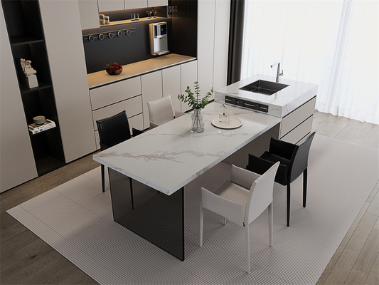satın al Matt Modern Kapalı Yer Carrara Sinterli Taş Taş Taşları Ev İçin 1420x2700mm çevrimiçi üretim