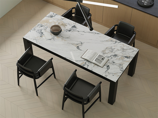 satın al Kayma karşıtı duvar mermer levhaları ve cilalı camlı porselen sinterli taş levhaları projeler ve oteller için 1600x3200mm çevrimiçi üretim