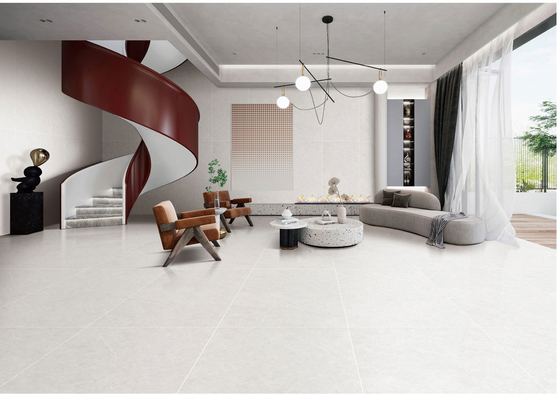 satın al Kaymaz Beyaz 750x1500mm Yumuşak Camlı Porselen Taş ve Restoran İçeriği Zemin Taşları çevrimiçi üretim