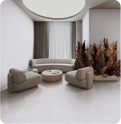 satın al Kaymaz Hafif Gri İç Zemin 750x1500mm Retro Bebek Yüzü Projenin Yenilenmesi İçin Camlı Porselen Kelepçesi çevrimiçi üretim