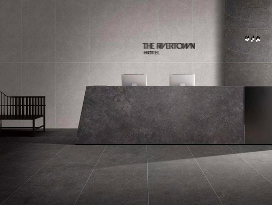 satın al Antibakteriyel Gri 60x120cm Sırlı Porselen Banyo Duvar Karosu çevrimiçi üretim