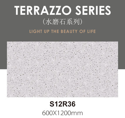 satın al 600x1200mm Asit Dayanımlı Terrazzo Porselen Yer Karoları çevrimiçi üretim