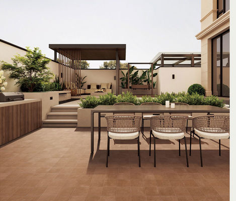 satın al Kahverengi Ekoloji Dostu Keramik Zemin Kelepçeleri 24x24 Kil AAA Sınıfı çevrimiçi üretim