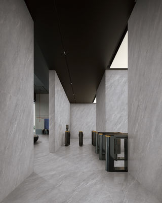 satın al Gri camlı porselen duvar kiremitleri 24x48 inç AAA sınıfı çevrimiçi üretim