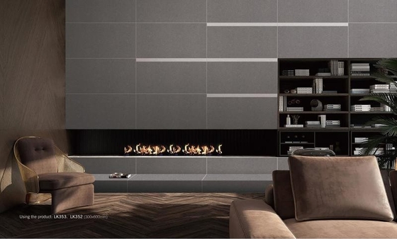 satın al Koyu gri 30x60cm Porselen Tam vücut kiremitleri ve arka plan kiremitleri Dekor ve balkon için iç duvar kiremitleri çevrimiçi üretim