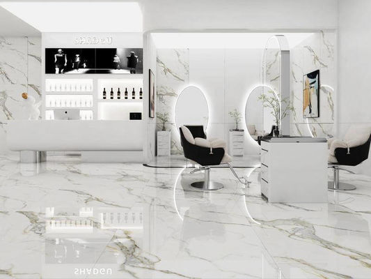 satın al Beyaz Cilalı Sırlı Porselen Karo 1200x1200mm İç Mekan Duvar çevrimiçi üretim