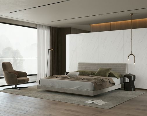 satın al Beyaz 900x1800mm Cilalı Sırlı Porselen Karo Antibakteriyel Çizilmeye Dayanıklı çevrimiçi üretim