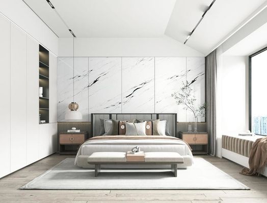 satın al Beyaz Cilalı Sırlı Porselen Karo 900x1800mm İç Mekan Zemin çevrimiçi üretim