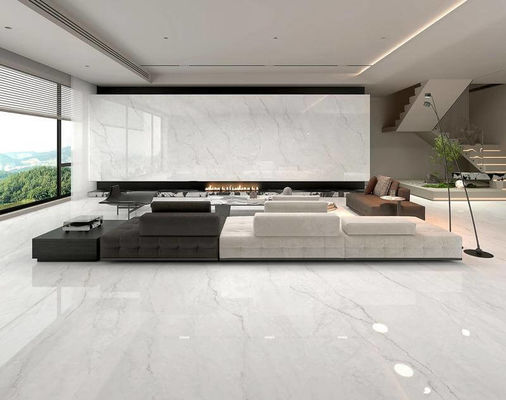 satın al Carrara cilalı camlı porselen bez 1200x1800mm Asit Direnci çevrimiçi üretim
