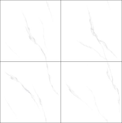 satın al Beyaz lekeye dayanıklı ve firebrick 800x800mm Carrara yatak odası ve proje için cilalanmış camlı porselen kiremitleri çevrimiçi üretim