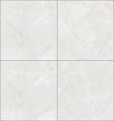 satın al Otel için çarpıcı Mermer 800x800mm Açık Gri Cilalı Sırlı Porselen Fayanslar Antibakteriyel çevrimiçi üretim