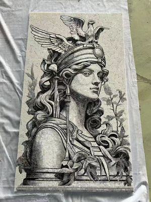 satın al Antibakteriyel ve Kaymaz Sanat Mozaikleri Dekorasyon ve İç tasarım için 6 stil çevrimiçi üretim