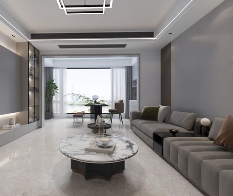 satın al Gri 1000x1000mm Solmayan Aşınmaya Dayanıklı İç Mekan Zemin Cilalı Sırlı Porselen Karo Dekor İçin çevrimiçi üretim