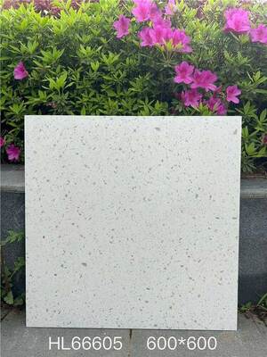 satın al Göz Alıcı ve Şık Bej 600x600mm İç Mekan Zemin Terrazzo Seramik Karolar Yemek Odası İçin çevrimiçi üretim