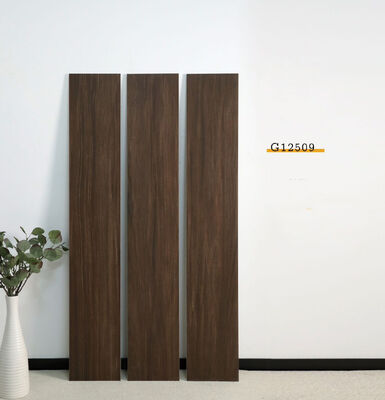 satın al Elegant Kahverengi 200x1200mm İçeride Porselen Yatak Odası ve Yemek Odası için Zemin Plakeleri çevrimiçi üretim