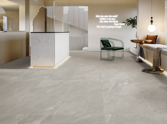 satın al Ofis ve Bina için Çizilmeye Dayanıklı Gri 600x1200mm Mat Kalıp Yüzeyli Porselen Karo çevrimiçi üretim