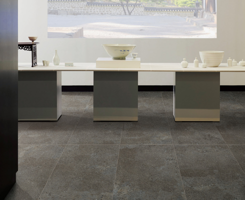 satın al Hiç solmaz ve ateş taşı koyu gri kapalı zemin 600x1200mm Matt Formalı Yüzey Porselen Ofis Taşları çevrimiçi üretim
