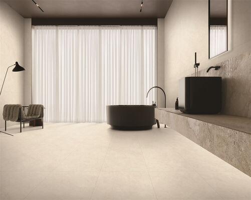 satın almak Firebrick çevre dostu zarif ve dayanıklı Beige Özel Camlı Matt Kapalı Zemin Porselen Kelepçeleri 600x1200mm Bina ve Yeniden Yapım için çevrimiçi üretim