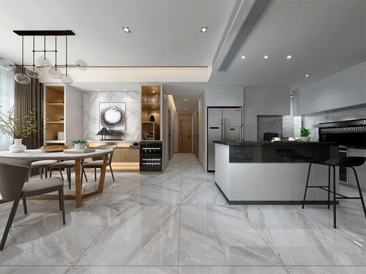 satın al 800x800mm Açık Gri Cilalı Sırlı Porselen Karo AAA Kalite çevrimiçi üretim
