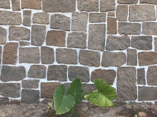 satın al Bahçe Duvar Peyzajı için 14mm SGS Kültürlü Taş Tuğla Dekoratif çevrimiçi üretim