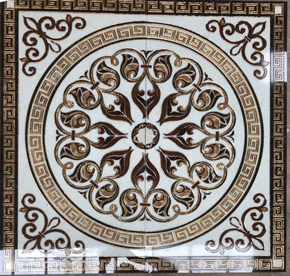 satın al ISO13006 120x120cm Kristal Cilalı Karo Halı Zemin Oturma Odası 9.5mm çevrimiçi üretim