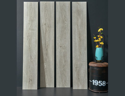 satın al 25x150cm 4 Adet Ahşap Porselen Karo Sırlı Yapı Malzemeleri Cilalı 9.5mm çevrimiçi üretim