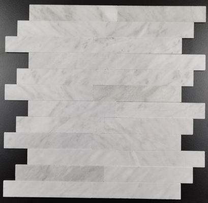 satın al 300x300mm Doğal Taş Mozaik Kelepçeli Yapışkan Destek çevrimiçi üretim