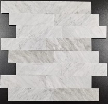 satın al Spa Merkezi için AAA Sınıfı 30x30cm Beyaz Mozaik Duvar Karosu çevrimiçi üretim