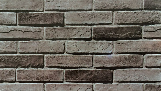 satın al Gri Çimento Yapay Kültür Taş Duvar Paneli 60x200mm çevrimiçi üretim