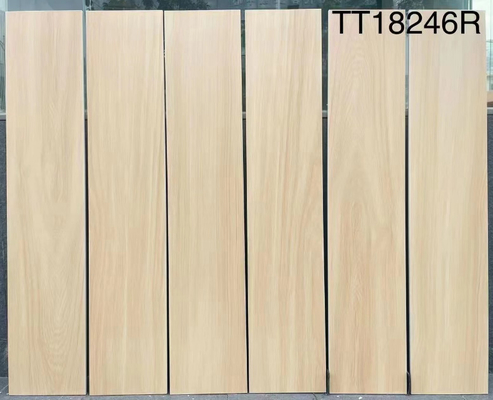 Yumuşak Sırlı Ahşap Porselen Karolar 200x1000mm İç Mekan Dış Mekan