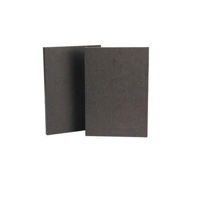 Bahçe için gri su geçirmez WPC kaplama paneli ve avlu için 140x11mm ahşap plastik kompozit çit paneli