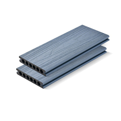138x23mm WPC Decking Boards Gri Co - Ekstrüde Ahşap Plastik Dış Mekan Döşeme Bahçe Terası