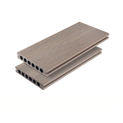 WPC Decking Tahtası 138x23mm Küf Önleyici Ahşap Plastik Kompozit Zemin Paneli