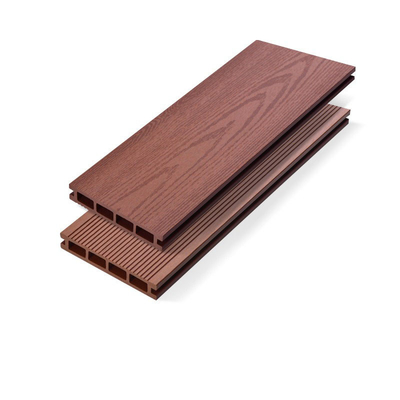 Yanmaz Ahşap Plastik Döşeme Dış Mekan Co - Ekstrüde Dairesel Delik Geçit Balkon Paneli 140x25mm