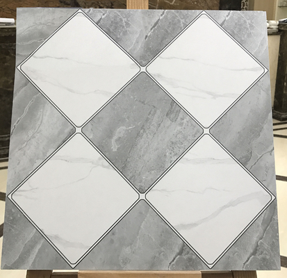 40x40cm Firebrick Hotel için Keramik Rustik Taşlar ve Oturma Odası İçerisi için Gri Yer Taşları