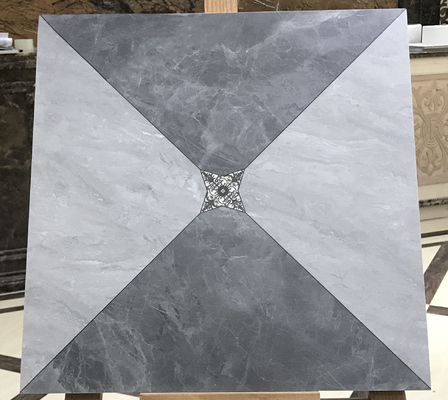 Retro İç Zemin Konuk Odası için Keramik Rustik Kelepçeler ve Yemek Odası İçin 400x400mm Duvar Kelepçeleri