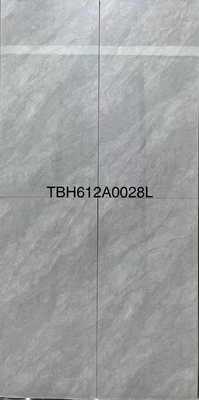 Carrara Keramik Pocerlain Plaklar cilalı camlı parlak gri zemin Duvar Ofis 600x1200mm