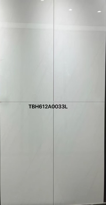 Kullanım Direnci Yumuşatılmış Camlı Carrara Keramik Kelepçeler Parlak Beige Banyo için