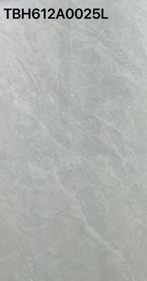 Yer duvarı İç mekan cilalı camlı karo 600x1200mm Paneller Ofis balkon Dışarı Gri Carrara Seramik karo