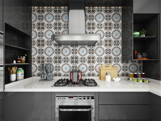 Antibakteriyel Keramik Köylü Plakalar Ve Kaymaz 200x200mm Duvar Plakaları Banyo için