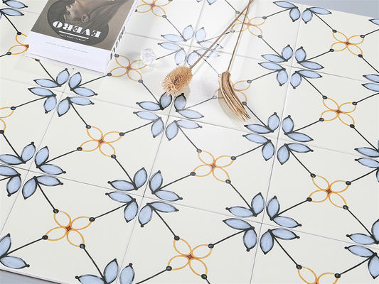 Bej 20x20cm Seramik Rustik Karo Banyo ve Mutfak İçin