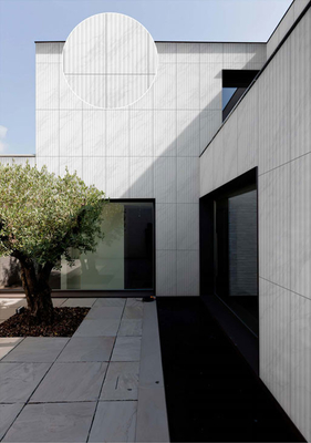 Arc White 600x1200mm Mat Antique Surface Outdoor Curtain Wall Porselen Plakası 60x120cm Otel için